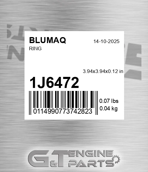1J-6472 Ring for BLUMAQ