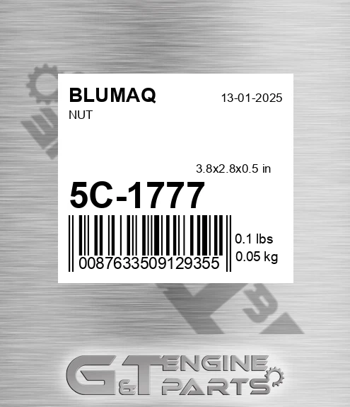 5C-1777 Nut
