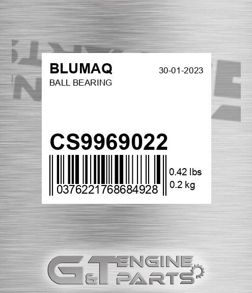 CS9969022 BLUMAQ Ball Bearing