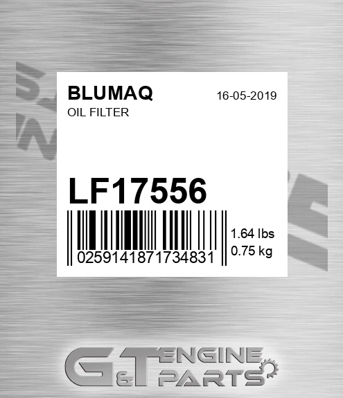 LF17556 Oil Filter