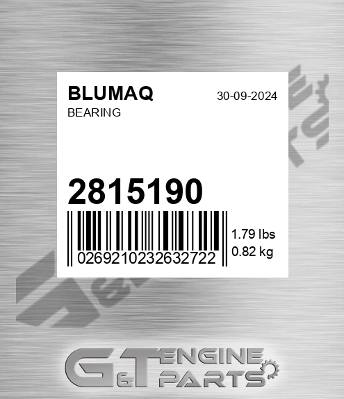 2815190 Bearing for BLUMAQ