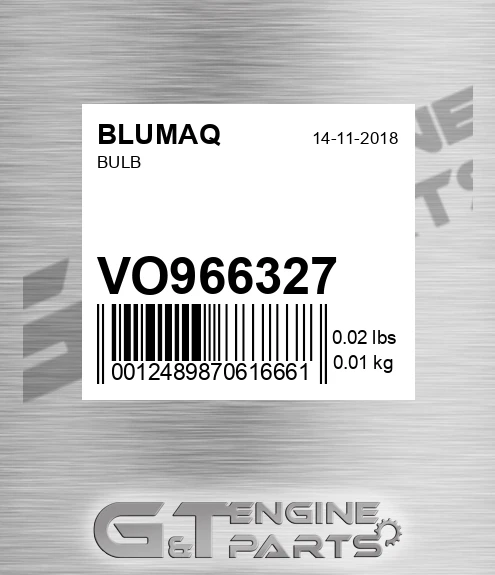 VO966327 Bulb for BLUMAQ