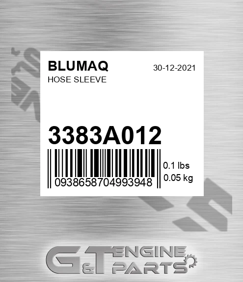 3383A012 Hose Sleeve for BLUMAQ