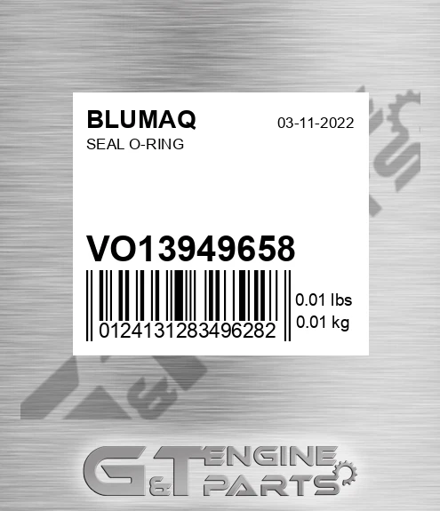 VO13949658 Seal O-ring for BLUMAQ