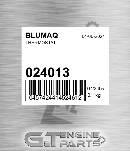 024013 Thermostat