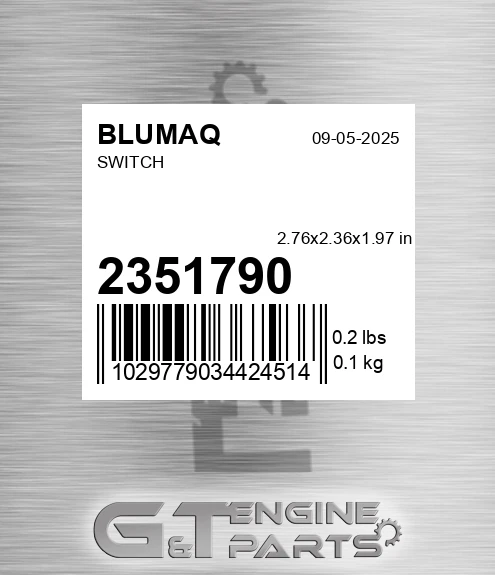 235-1790 Switch for BLUMAQ