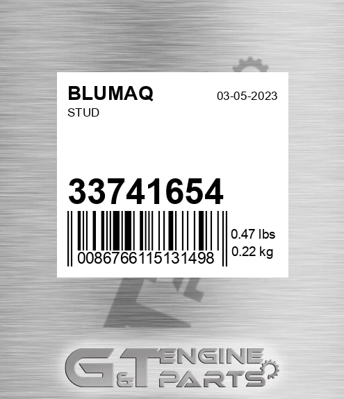 33741654 BLUMAQ Stud