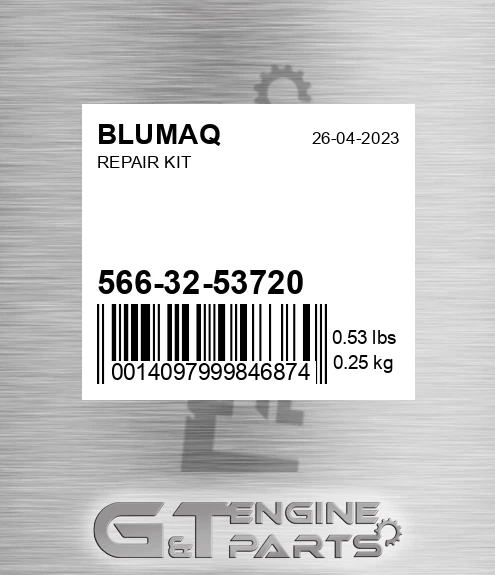 566-32-53720 Repair Kit for BLUMAQ