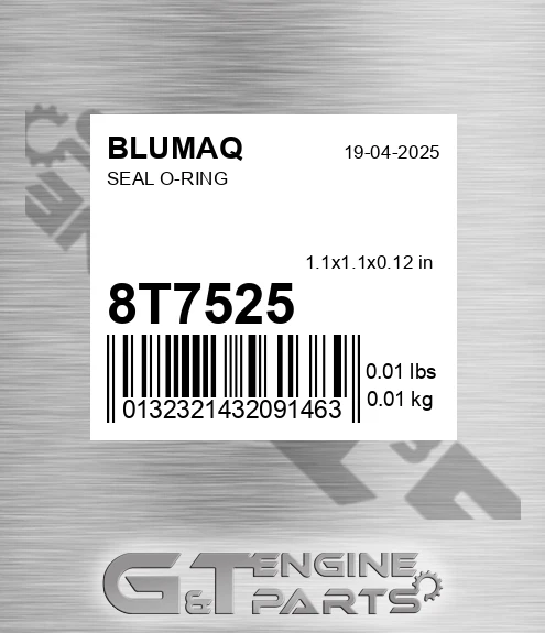8T-7525 Seal O-ring