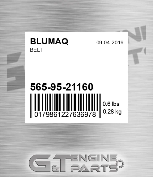 565-95-21160 BLUMAQ Belt