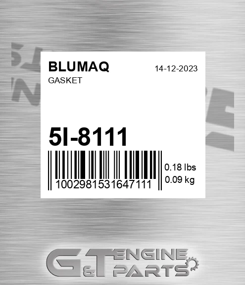 5I-8111 Gasket for BLUMAQ