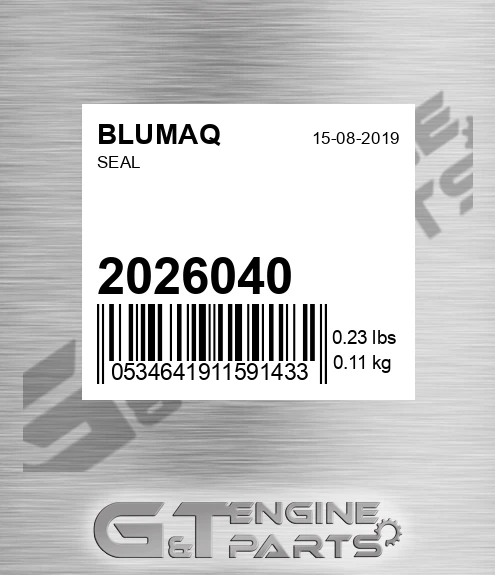 2026040 BLUMAQ Seal