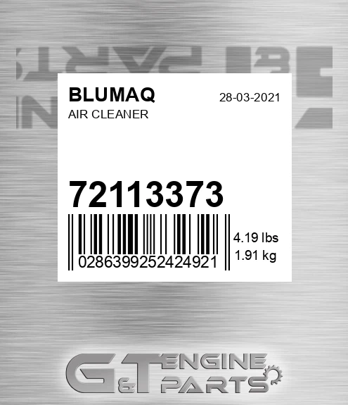 72113373 Air Cleaner