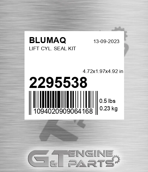 229-5538 Lift Cyl. Seal Kit for BLUMAQ
