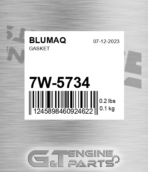 7W-5734 Gasket for BLUMAQ