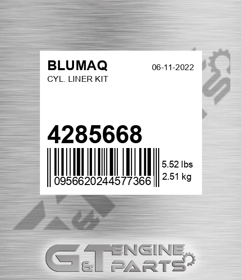 4285668 Cyl. Liner Kit