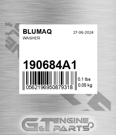 190684A1 BLUMAQ Washer