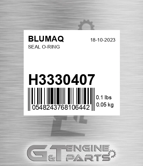 H3330407 Seal O-ring