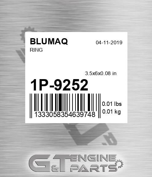 1P-9252 Ring for BLUMAQ