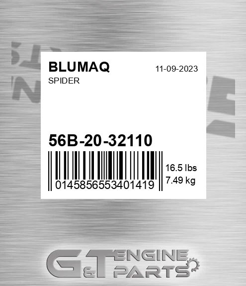 56B-20-32110 Spider for BLUMAQ