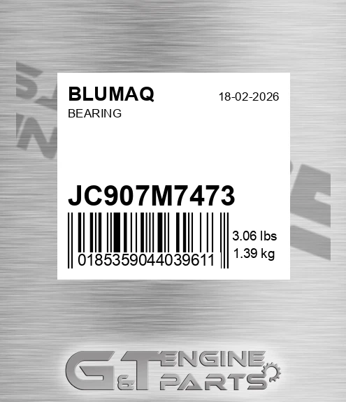 JC907/M7473 Bearing for BLUMAQ