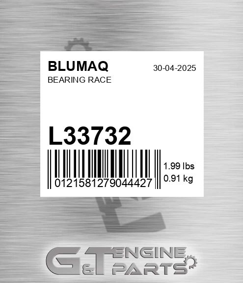 L33732 Bearing Race