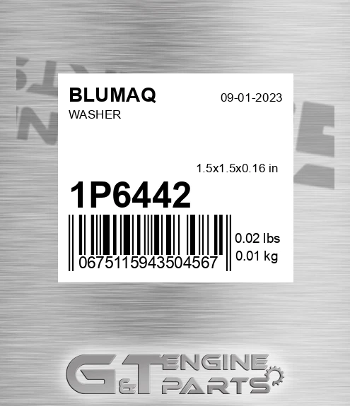 1P-6442 Washer for BLUMAQ