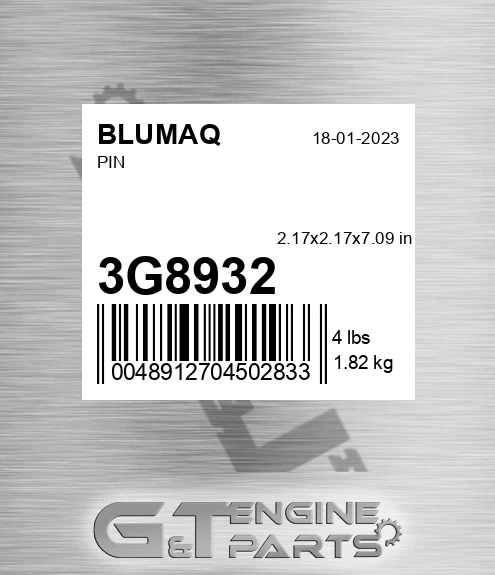 3G-8932 Pin for BLUMAQ