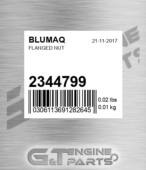 234-4799 Flanged Nut