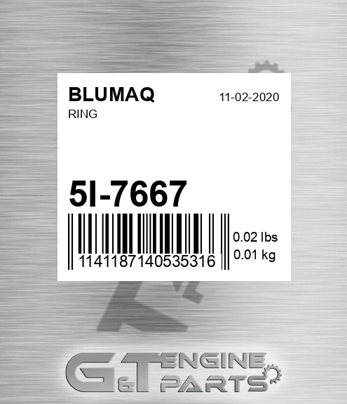5I-7667 Pin Retainer for BLUMAQ