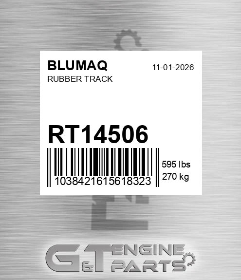 RT14506 Rubber Track