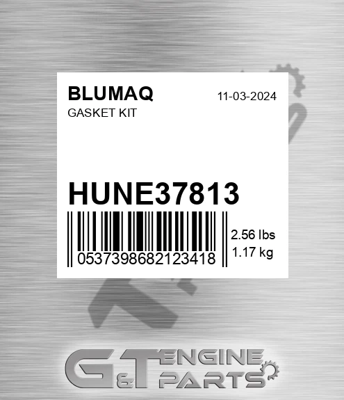 HUNE37813 Gasket Kit