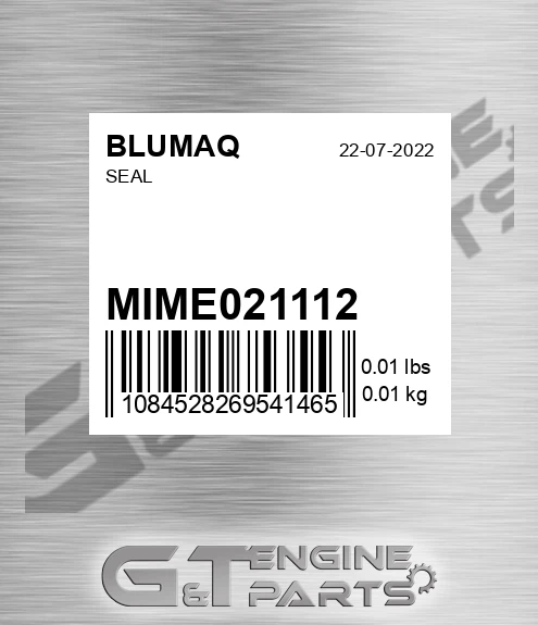 MIME021112 Seal for BLUMAQ