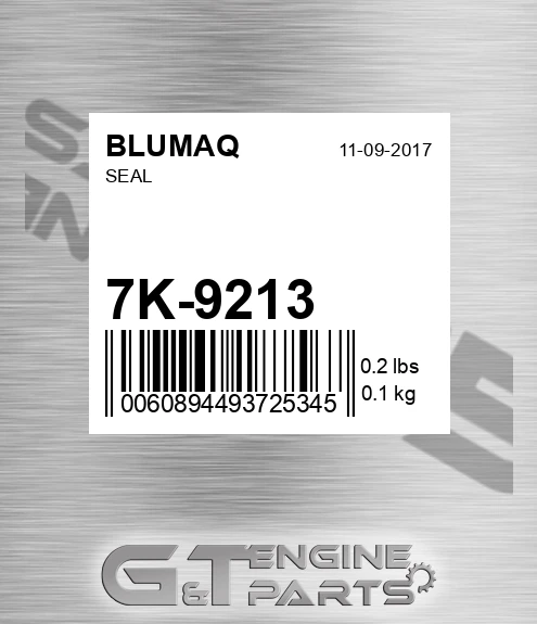 7K-9213 Seal