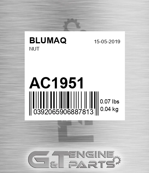 AC1951 Nut