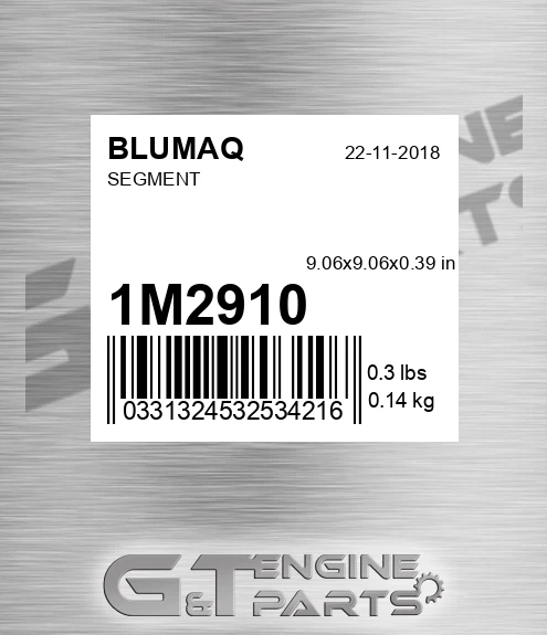 1M-2910 Segment for BLUMAQ