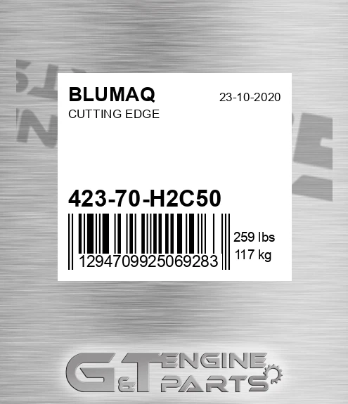 423-70-H2C50 Cutting Edge for BLUMAQ