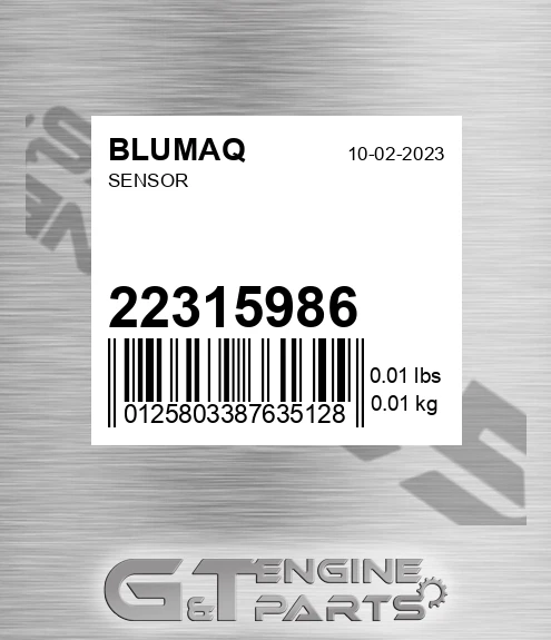 22315986 Sensor for BLUMAQ
