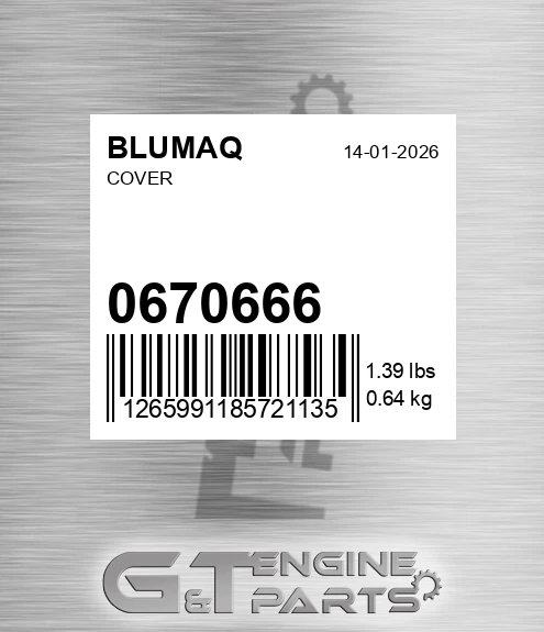 067-0666 Cover for BLUMAQ