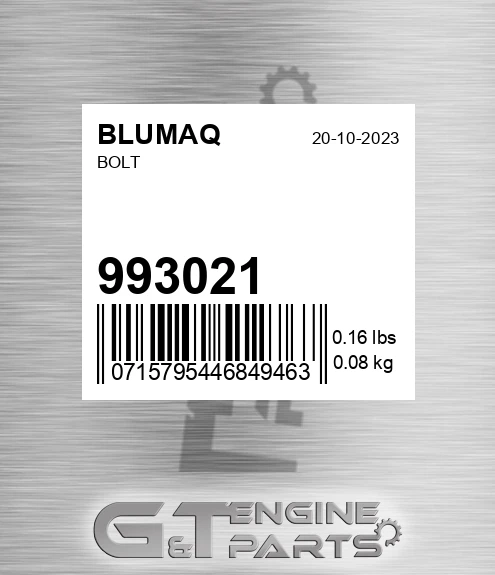 993021 BLUMAQ Bolt