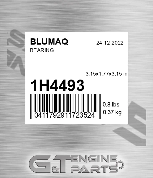1H-4493 Bearing for BLUMAQ