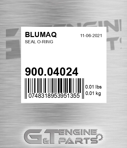 900.04024 Seal O-ring for BLUMAQ