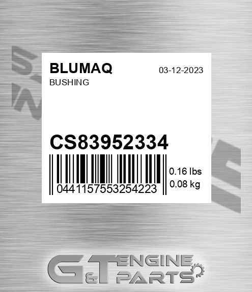CS83952334 Bushing
