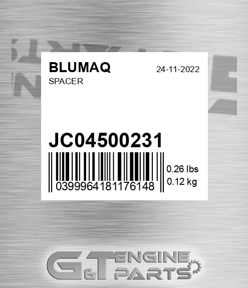 JC04/500231 Spacer for BLUMAQ