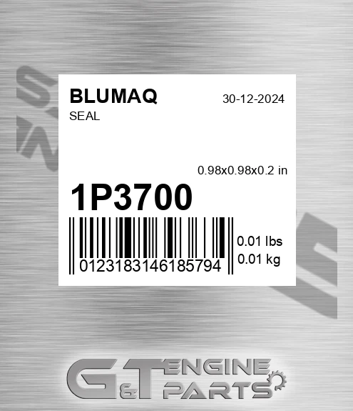 1P-3700 Seal for BLUMAQ