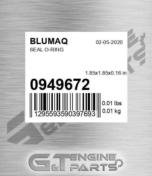 094-9672 BLUMAQ Seal O-ring