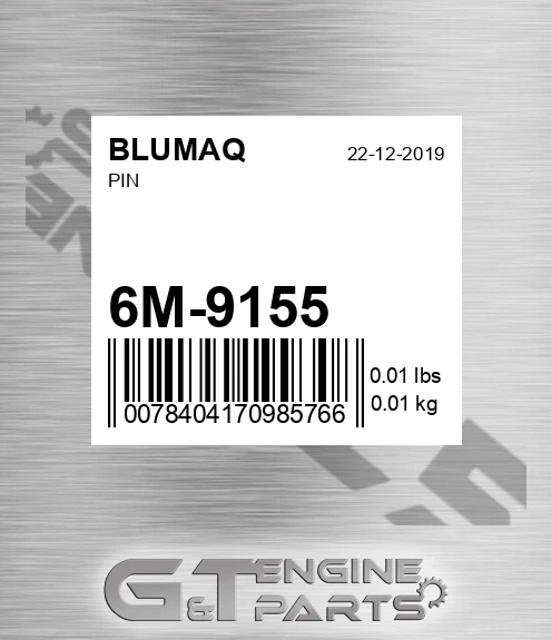 6M-9155 Pin for BLUMAQ