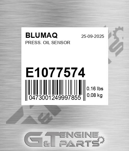 E1077574 Press. Oil Sensor