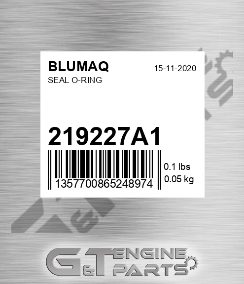 219227A1 Seal O-ring