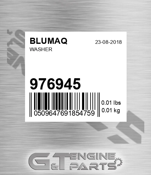 976945 Washer for BLUMAQ